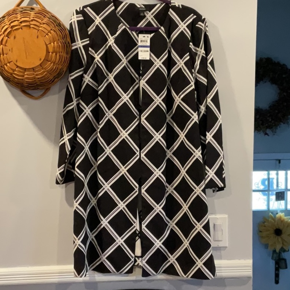 NWT Alfani duster suit jacket